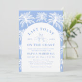 Laatste toast op de Coast Beach Foto Vrijgezellenf Kaart (Staand voorkant)