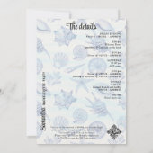 Laatste Toast op de Coast Boho Coastal Bachelorett Kaart (Achterkant)