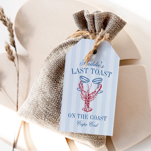Laatste toast op de Coast Lobster Bachelorette Par Cadeaulabel