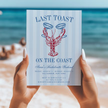 Laatste toast op de Coast Lobster Bachelorette Par