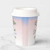 Laatste Toast Op De Helling Skien Winter BACH Week Papieren Bekers (Rechts)