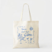 Laatste toast op de hellingen Bachelorette Weekend Tote Bag (Voorkant)