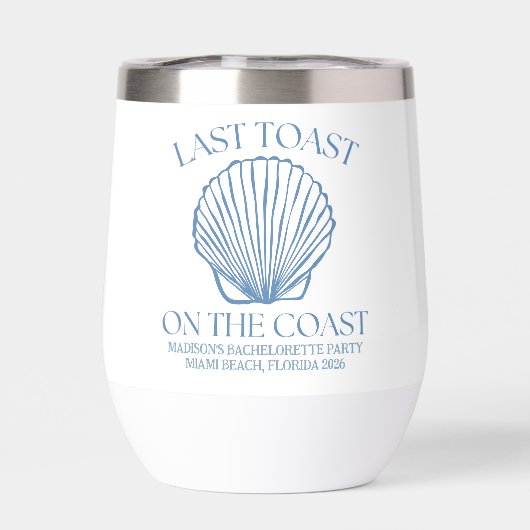 Laatste toast op de kust (Achterkant)