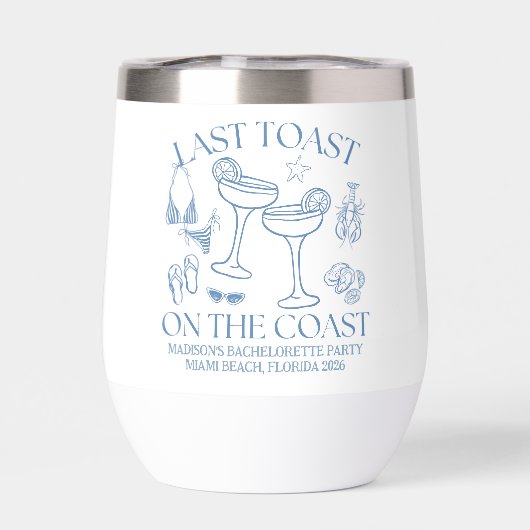 Laatste toast op de kust (Achterkant)