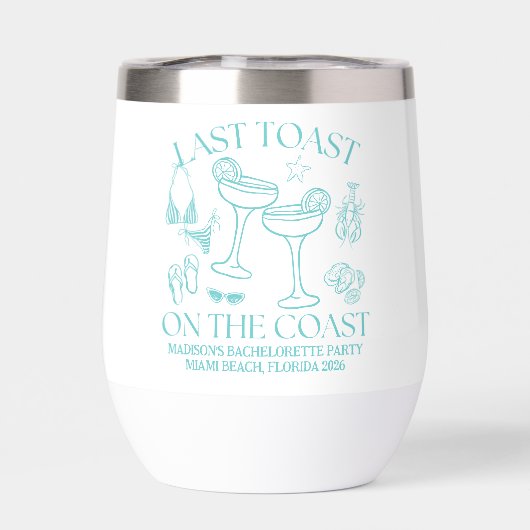 Laatste toast op de kust (Achterkant)