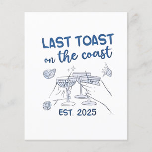 Laatste toast op de kust 2025 flyer