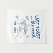 Laatste toast op de kust 2025 wandkleed (Voorkant (horizontaal))