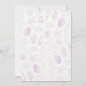 Laatste Toast op de Kust Afscheidsfeestje Kaart (Achterkant)