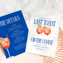 Laatste toast op de kust Aperol Spritz Bachelorett
