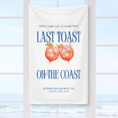 Laatste toast op de kust Aperol Spritz Bachelorett Spandoek