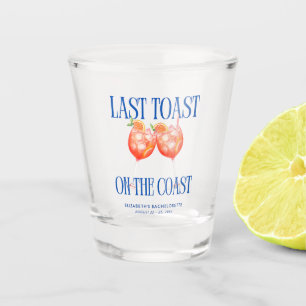 Laatste toast op de kust Aperol Spritz vrijgezelle Shot Glas