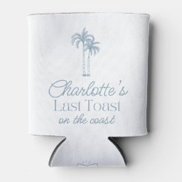 Laatste toast op de kust bachelorette koelbox blikjeskoeler