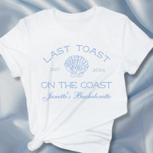 Laatste toast op de kust Bachelorette Party Custom