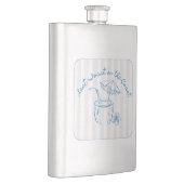 Laatste Toast op de kust Bachelorette Party Design Flacon (Rechts)