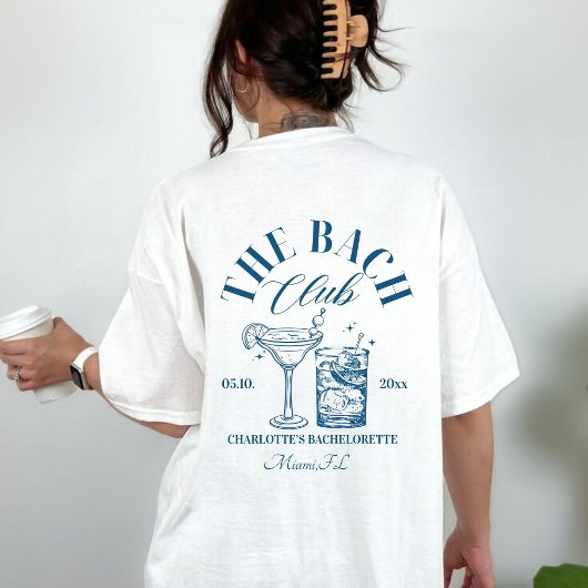 Laatste toast op de kust bachelorette party t-shir t-shirt
