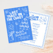 Laatste Toast op de kust Bachelorette Route Kaart