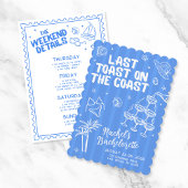 Laatste Toast op de kust Bachelorette Route Kaart