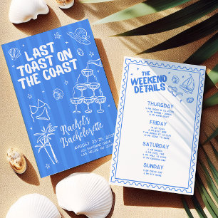 Laatste Toast op de kust Bachelorette Route Kaart