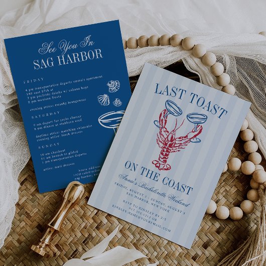 Laatste Toast op de kust Bachelorette Route & Kaart