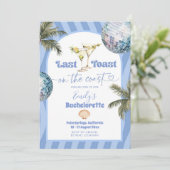 Laatste toast op de kust Bachelorette Route Kaart (Staand voorkant)