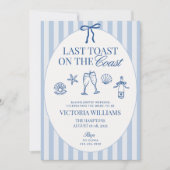 Laatste Toast op de kust Bachelorette Route Kaart (Voorkant)