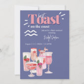 Laatste toast op de kust Bachelorette weekend Kaart (Voorkant)