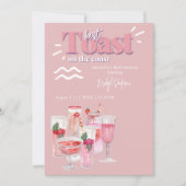 Laatste toast op de kust Bachelorette weekend Kaart (Voorkant)