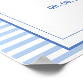 Laatste toast op de kust Bachelorette Welkom Poster (Hoek)