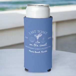 Laatste Toast Op De Kust Beach Bachelorette Party Seltzer Blikjeskoeler