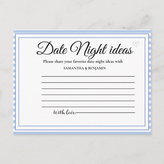 Laatste Toast Op De Kust Beach date nachtkaart Advieskaart (Voorkant)