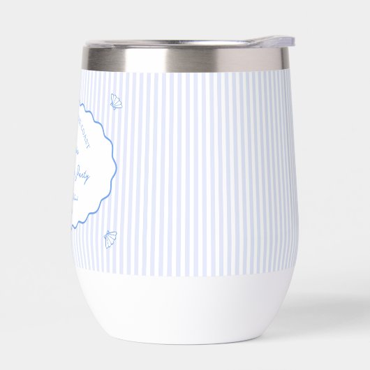 Laatste toast op de kust Blue Bachelorette Party (Links)