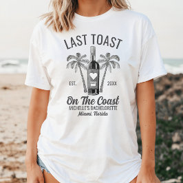 Laatste Toast Op De Kust Bruidsmeisjes Uitstapje Tri-Blend Shirt
