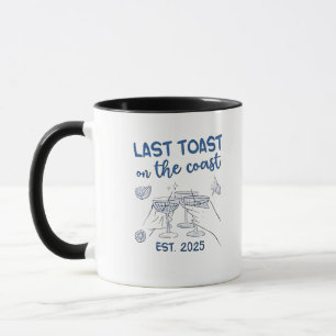 Laatste toast op de kust gesticht in 2025 mok