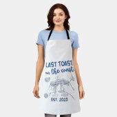 Laatste toast op de kust gesticht in 2025 schort (Gedragen)