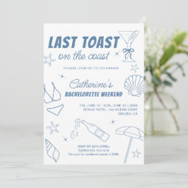 Laatste toast op de kust in Bachelorette Kaart