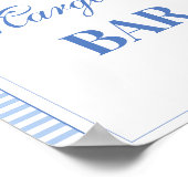 Laatste Toast Op De Kust margarita bar bachelorett Poster (Hoek)