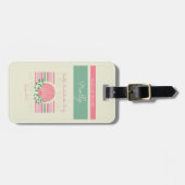 Laatste toast op de kust - Nautische Bachelorette Bagagelabel (Voorkant horizontaal)