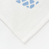 Laatste toast op de kust strand vrijgezellenfeest fleece deken (Hoek)