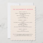 Laatste toast op de kust strand vrijgezellenfeest kaart (Achterkant)