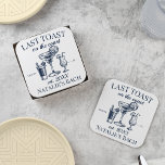 Laatste toast op de kust strand vrijgezellenfeest kartonnen onderzetters<br><div class="desc">Verhoog uw strandvrijgezellenfeest met ons exclusieve "Last Toast On The Coast" Square Paper Onderzetter, een gepersonaliseerde luxe die de essentie van zonovergoten feesten vastlegt. Dit onderzetter is gemaakt met aandacht voor detail en belichaamt het chique thema van uw evenement, waardoor het de perfecte accessoire is voor de laatste toast aan...</div>