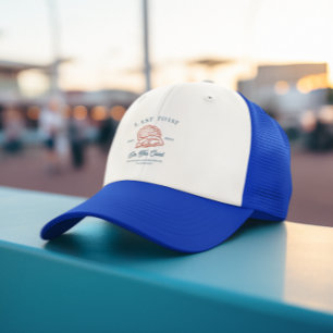 Laatste toast op de kust vrijgezellenfeest trucker pet