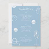 Laatste Toast op de Kustbachelorettentoren, Kaart (Achterkant)