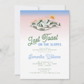 Laatste toast op de piste skiën Winter BACH Weeken Kaart (Voorkant)