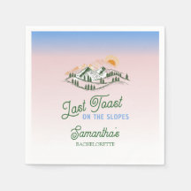 Laatste toast op de piste skiën Winter BACH Weeken