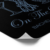 Laatste toast op de pistes Chelor skiën bruids dee Poster (Hoek)