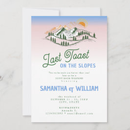 Laatste toast op de pistes Joint Bach Ski Weekend Kaart