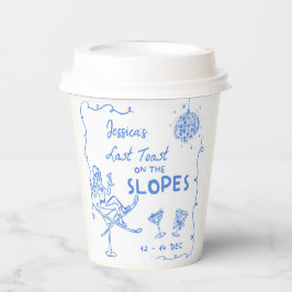 Laatste Toast Op De Skiliften Bachelorette Weekend Papieren Bekers