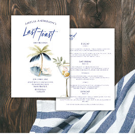 Laatste toast op het Bechelorette weekend aan de k Kaart