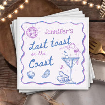 Laatste Toast op het Bruidsmeisje Strand Afscheids