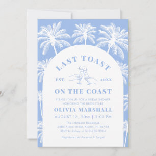 Laatste toast op het Coast Beach Vrijgezellenfeest Kaart